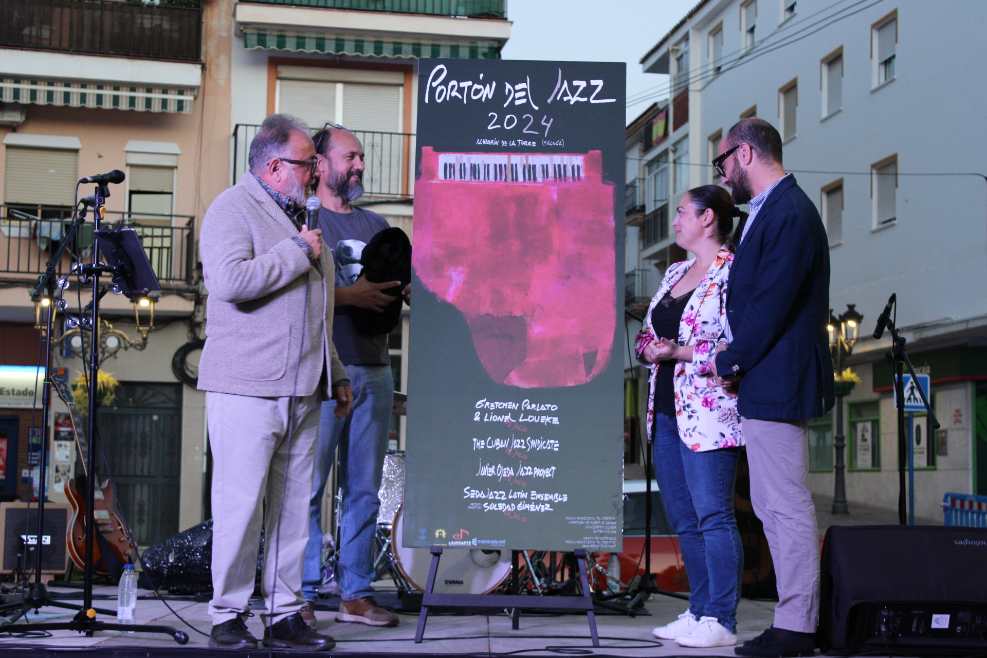 Joaquín Villanova en el Portón del Jazz
